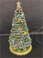 Danbury Mint John Deere light up Christmas tree &