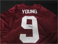 ALABAMA BRYCE YOUNG SIGNED JERSEY FSG COA