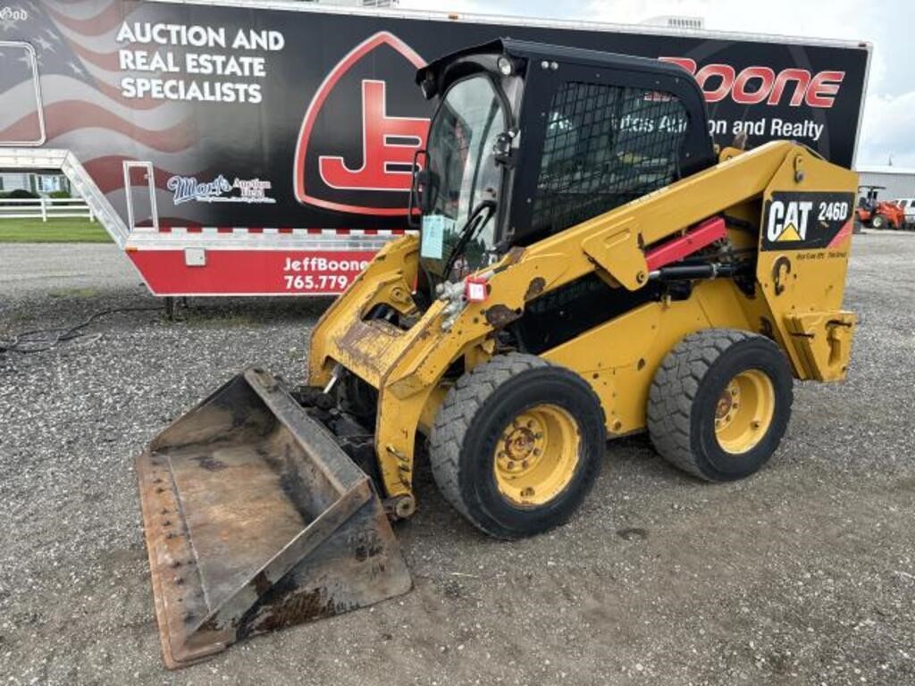 2017 CAT 246D Skid Loader