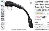 EVCONN Tesla to J1772 Adapter with Cord