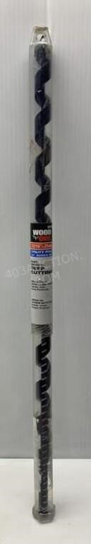 Wood Owl 13/16" x 24" Auger Bit - NEW $125