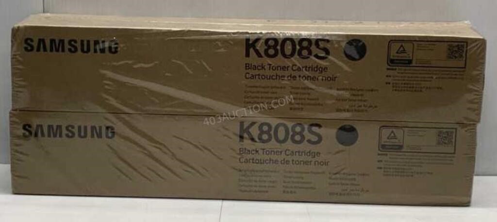 Lot of 2 Samsung Back Toner Cartridges - NEW $150