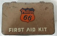 Phillips 66 Metal First Aid Kit