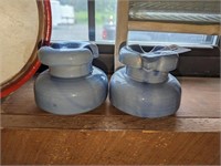 Blue Ceramic Insulators