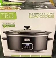 Tru Digital Slow Cooker 6qt