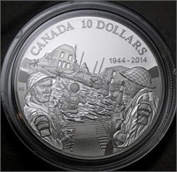 Canada $10  2014 70th Anniversary of D-Day