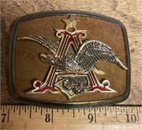 Anheuser-Busch eagle belt buckle