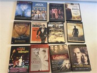 12- movie DVD’s