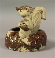 Vintage Royal Haeger Pottery Squirrel Planter