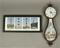 Lighthouse Picture & Wall Clock Collection