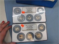 STATE QUARTERS CLAD PROOF -- 2003 & 2006