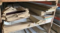 Assortment of lumber