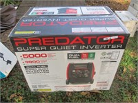 PREDATOR DUAL FUEL GENERATOR, NIB 30AMP