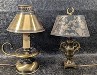 2 Small Table Lamps