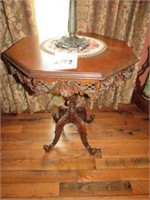 Octagon French Side Table, 26.5 x 30"