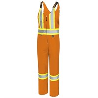 Size 36 Pioneer High Visibility Overall Bib Work