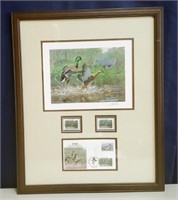 Duck Stamp Print - First of Nation, Ireland 1997