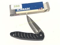 Schrade SQ587 Lock Blade Folding Knife