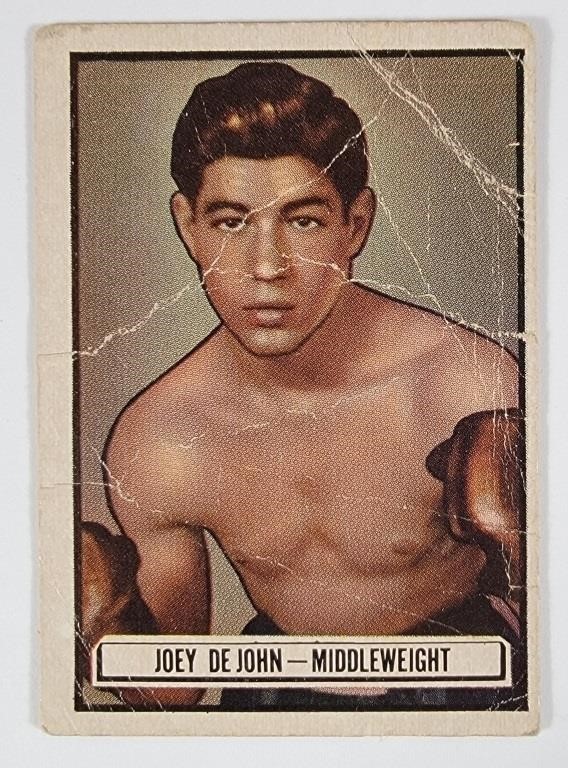 1951 Topps Ringside Joey De John Boxing Card