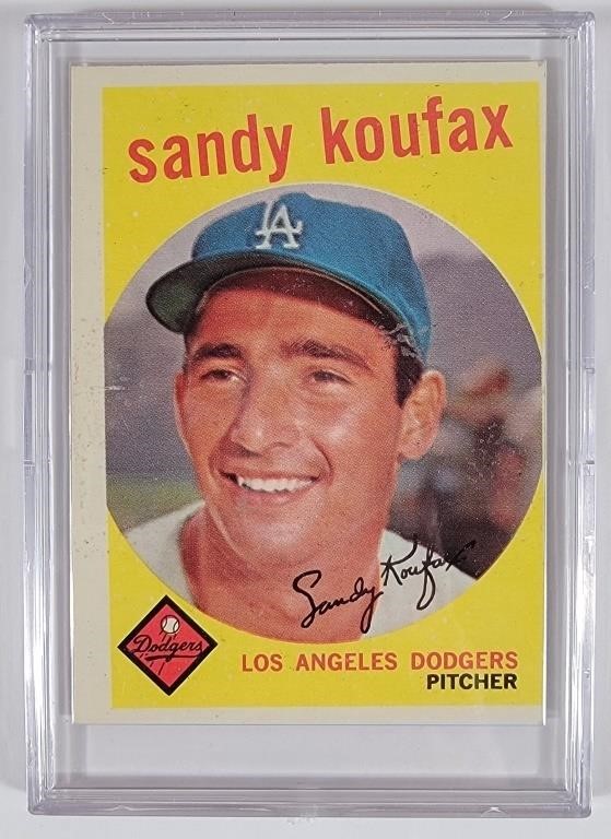 Topps Sandy Koufax Los Angeles Dodgers