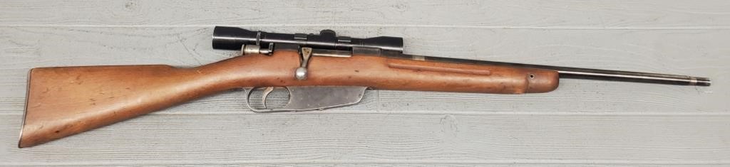 1938 Carcano 7.35 Rifle w/Side Mount Scope