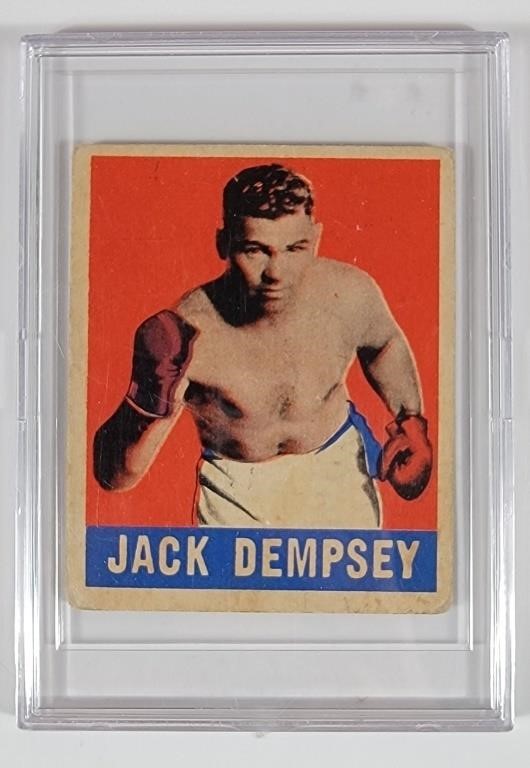 1948 Leaf Jack Dempsey Boxing Card