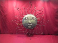 Metal Art Sun - Approx. 30" Diameter