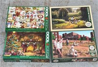Puzzle lot. As is believed to be complete