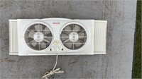 Honeywell window fan working