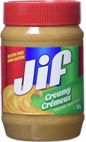 Sealed- Jif Creamy Peanut Butter, 500g Jar