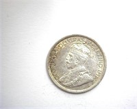 1921 10 Cents AU+ Canada