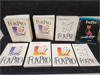 Vintage Microsoft FoxPro original manuals set