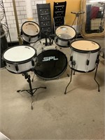 Kids SPL Drum Set - 5pcs - No bass pedal