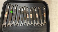 Lot Metric CTA 6 pt Combination Wrenches