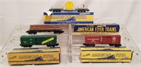 4 LN American Flyer S Ga Boxed Lionel Freights