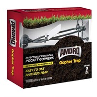 AMDRO Gopher Trap Twin-Pack