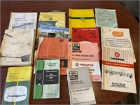 Selection Of Old Equipment Manuals In Office