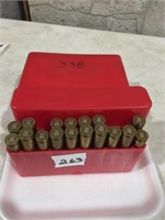 32 Rounds Assorted .338 Ammo