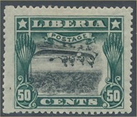 LIBERIA #123a MINT VF OG