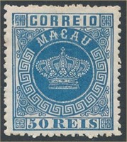 MACAO #11a MINT FINE-VF HR