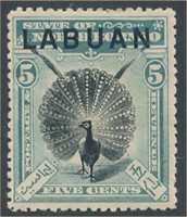 LABUAN #76 MINT FINE-VF H