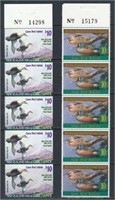 NEW ZEALAND #NZ3 BOOKLET PANES OF 5 MINT VF NH