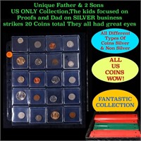 Unique Father & 2 Sons US ONLY Collection,The kids