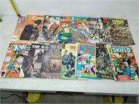 lot of very old comic book group