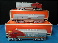 LIONEL #2343 Santa Fe F3 A-B-A w/Rail Sounds