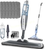 Mops for Floor Cleaning Wet Spray Mop with 6