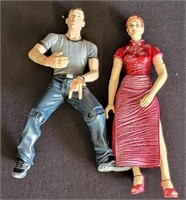 Peter Parker/Mary Jane Spiderman Figures