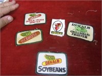 Dekalb seed patches.