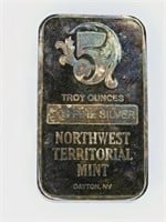 5 Troy Ounces Northwest Territorial Mint