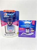 New Crest Sensi-Stop Strips for Tooth